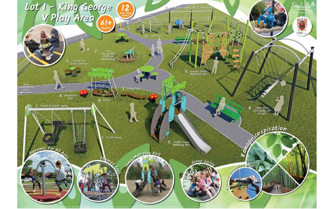 King George V Play Area Upgrade Plan Colne