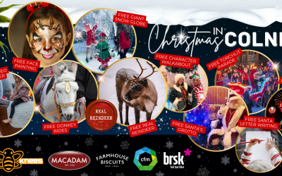 COLNE’S CHRISTMAS LIGHT SWITCH ON SET TO RETURN WITH FAMILY FUN AND 90S DANCE LEGENDS!